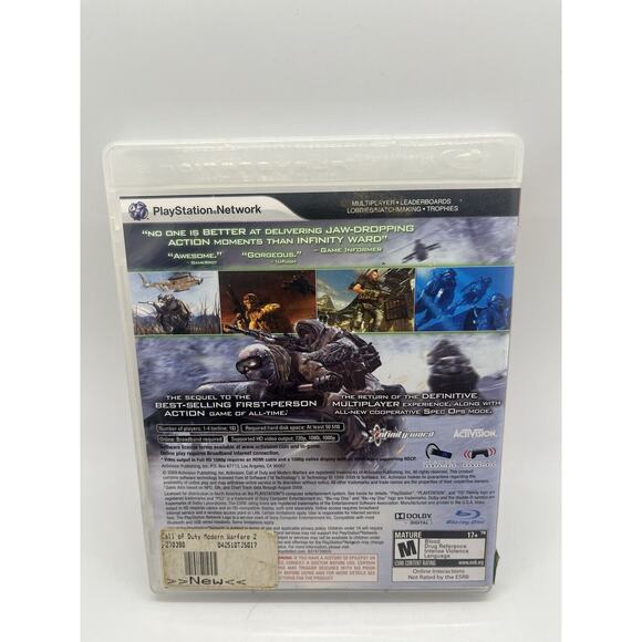 Call of Duty: Modern Warfare 2 - Playstation 3 PS3 - CIB Complete - Tested! - Picture 8 of 15
